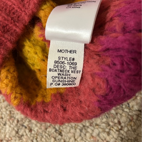 Mother Boatneck Sweater Vest - Picture 9 of 9